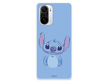 Carcasa para XIAOMI Poco F3 Oficial De Disney Stitch Azul Lilo & Stitch XIAOMI Transparente