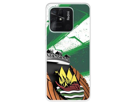 Carcasa para XIAOMI Redmi 10C Del Escudo Fondo Verde Y Blanco Licencia Oficial Rio Ave Fc XIAOMI Transparente