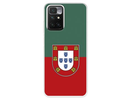 Carcasa para XIAOMI Redmi 10 Del Federación Portuguesa De Fútbol Bicolor Licencia Oficial Federación Portuguesa De Fútbol XIAOMI Transparente
