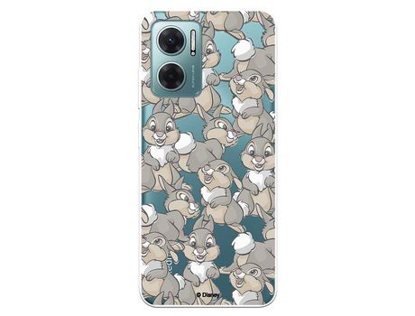 Carcasa para XIAOMI Redmi 10 5G Oficial De Disney Tambor Patrones Bambi XIAOMI Transparente