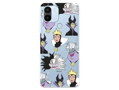 Carcasa para XIAOMI Redmi A1 Oficial De Disney Villanas Patrón Villanas Disney XIAOMI Transparente