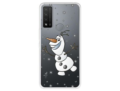 Carcasa para TCL 20R 5G Oficial De Disney Olaf Transparente Frozen TCL Transparente