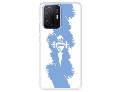 Carcasa para XIAOMI 11T Del Celta Escudo Trazo Azul Licencia Oficial Rc Celta XIAOMI Transparente