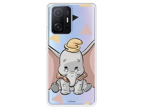 Carcasa para XIAOMI 11T Oficial De Disney Dumbo Silueta Transparente Dumbo XIAOMI Transparente