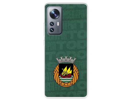 Carcasa para XIAOMI 12 Pro Del Escudo Fondo Verde Licencia Oficial Rio Ave Fc XIAOMI Transparente