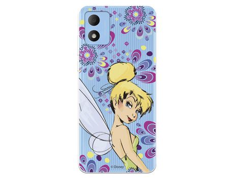 Carcasa para TCL 305I Oficial De Disney Campanilla Flores Peter Pan TCL Transparente