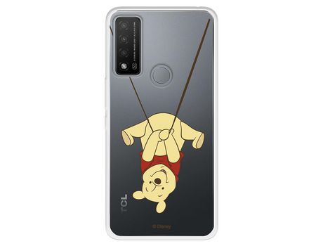 Carcasa para TCL 20R 5G Oficial De Disney Winnie Columpio Winnie The Pooh TCL Transparente