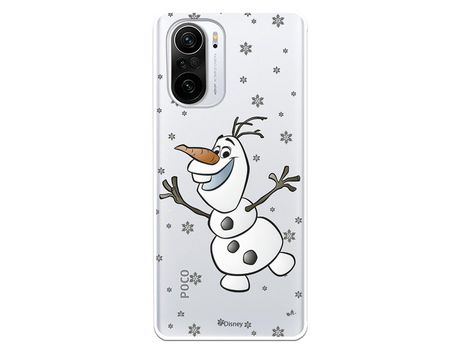 Carcasa para XIAOMI Poco F3 Oficial De Disney Olaf Transparente Frozen XIAOMI Transparente