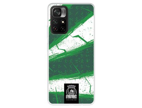 Carcasa para XIAOMI Poco M4 Pro 5G Del Líneas Verdes Y Blancas Licencia Oficial Rio Ave Fc XIAOMI Transparente