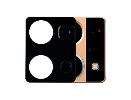 Protector de Cámara para Oppo Reno 7 4G Negro