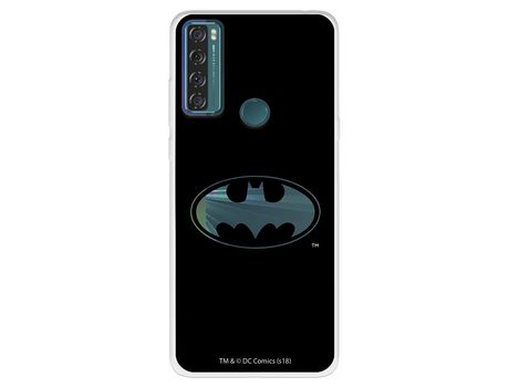Carcasa para TCL 20 Se Oficial De Dc Comics Batman Logo Transparente Dc Comics TCL Transparente