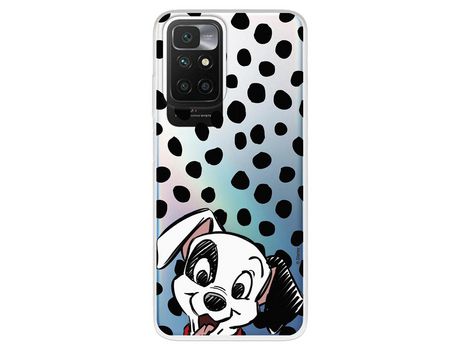 Carcasa para XIAOMI Redmi 10 Oficial De Disney Cachorro Manchas 101 Dálmatas XIAOMI Transparente
