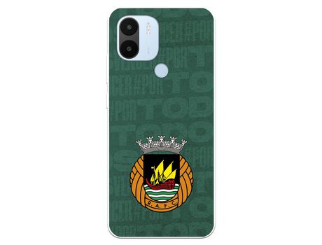 Carcasa para XIAOMI Redmi A1 Del Rio Ave Fc Escudo Fondo Verde Licencia Oficial Rio Ave Fc XIAOMI Transparente