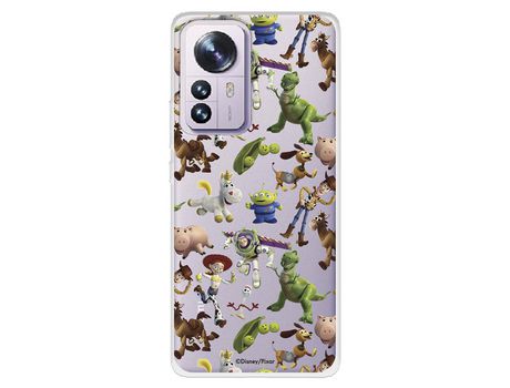 Carcasa para XIAOMI 12 Oficial De Disney Muñecos Toy Story Siluetas Toy Story XIAOMI Transparente