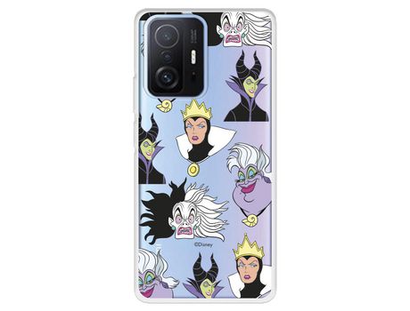 Carcasa para XIAOMI 11T Oficial De Disney Villanas Patrón Villanas Disney XIAOMI Transparente