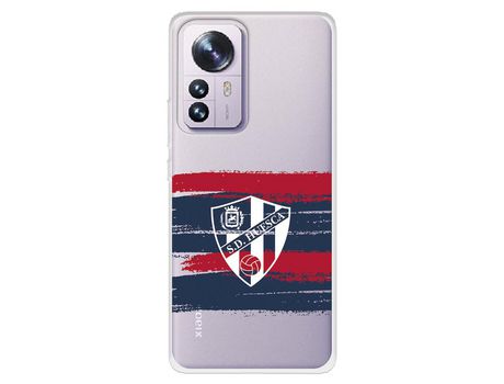 Carcasa para XIAOMI 12 Del Huesca Licencia Oficial Sd Huesca XIAOMI Transparente