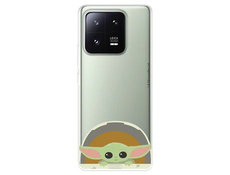 Carcasa para XIAOMI 13 Pro Oficial De Star Wars Baby Yoda Sonrisas The Mandalorian XIAOMI Transparente