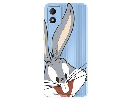 Carcasa para TCL 305I Oficial De Warner Bros Bugs Bunny Silueta Transparente Looney Tunes TCL Transparente