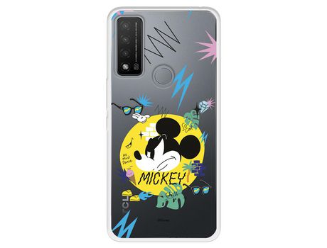 Carcasa para TCL 20R 5G Oficial De Disney Mickey Mickey Urban Clásicos Disney TCL Transparente