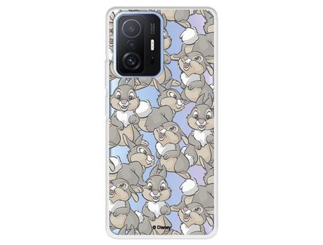 Carcasa para XIAOMI 11T Oficial De Disney Tambor Patrones Bambi XIAOMI Transparente