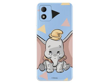Carcasa para TCL 305I Oficial De Disney Dumbo Silueta Transparente Dumbo TCL Transparente
