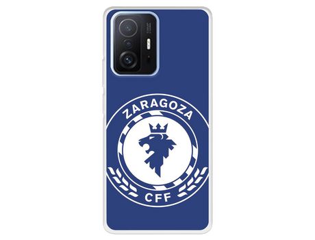 Carcasa para XIAOMI 11T Del Zaragoza Cf Femenino Escudo Grande Fondo Azul Licencia Oficial Zaragoza Cf Femenino XIAOMI Transparente