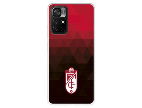 Carcasa para XIAOMI Poco M4 Pro 5G Del Escudo Fondo Rojo Y Negro Licencia Oficial Granada Cf XIAOMI Transparente