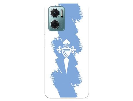 Carcasa para XIAOMI Redmi 10 5G Del Rc Celta Escudo Trazo Azul Licencia Oficial Rc Celta XIAOMI Transparente