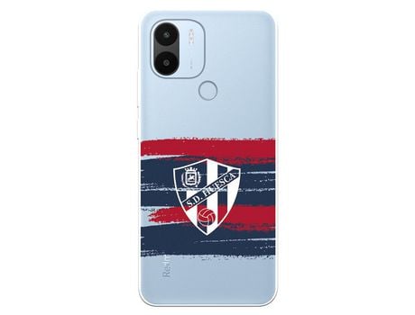 Carcasa para XIAOMI Redmi A1 Del Sd Huesca Rayas Transparente Licencia Oficial Sd Huesca XIAOMI Transparente