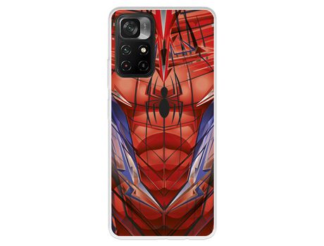 Carcasa para XIAOMI Poco M4 Pro 5G Oficial De Marvel Spiderman Torso Marvel XIAOMI Transparente
