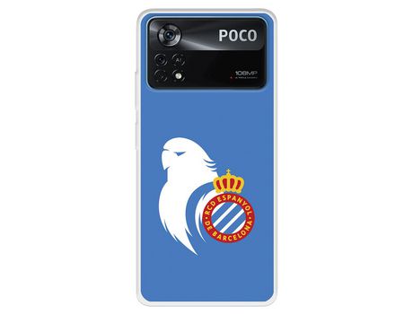 Carcasa para XIAOMI Poco X4 Pro Del Escudo Perico Licencia Oficial Rcd Espanyol XIAOMI Transparente