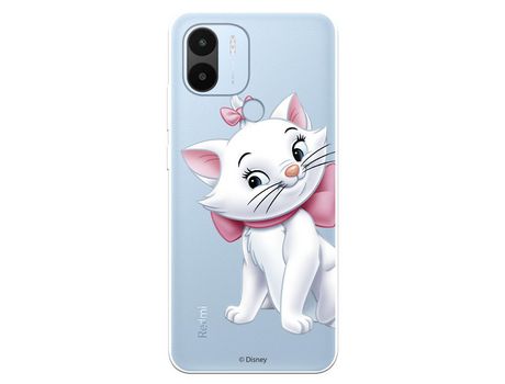 Carcasa para XIAOMI Redmi A1 Oficial De Disney Marie Silueta Los Aristogatos XIAOMI Transparente