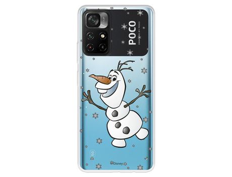 Carcasa para XIAOMI Poco M4 Pro 5G Oficial De Disney Olaf Transparente Frozen XIAOMI Transparente