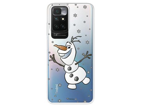 Carcasa para XIAOMI Redmi 10 Oficial De Disney Olaf Transparente Frozen XIAOMI Transparente