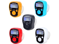 2026-contador Digital De Dedos Con 5 Led Lcd Para Oraciones Musulmanas Y Deportes, Ajustable Y Sin Baterías