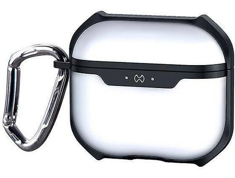 Bolsa para airpods 3 pro apple compatible con bluetooth transparente