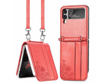 Carcasa para Samsung Zflip4 Rojo