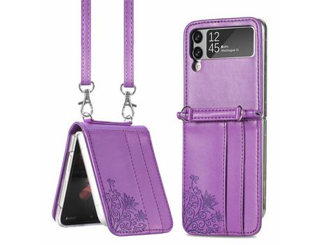Carcasa para Samsung Zflip4 Morado