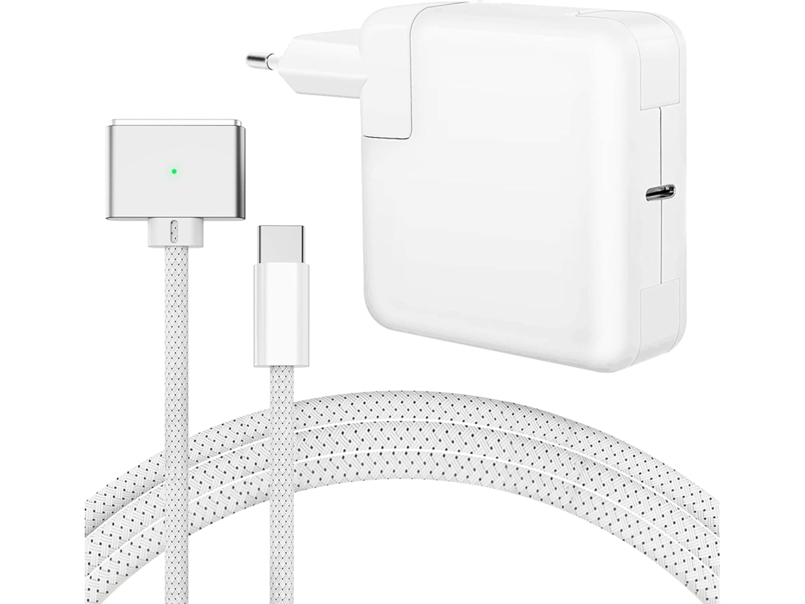 Cargador Macbook Air, 96 W Con Cable Trenzado Usb-c A T De 2m Para 13/15 Pulgadas, Macbook Pro 14/16 Pulgadas, M1, M2, M3, M4, 2021~2025,nuevo