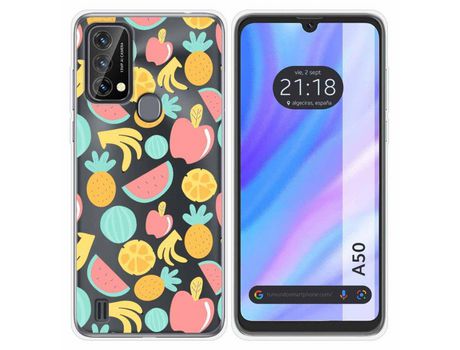 Carcasa para Blackview A50 TUMUNDOSMARTPHONE Dibujos Antigolpes Frutas 02 Multicolor