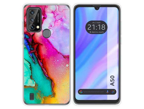 Carcasa para Blackview A50 TUMUNDOSMARTPHONE Dibujos Mármol 15 Multicolor