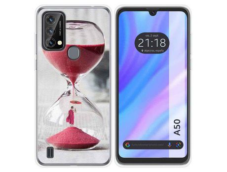 Carcasa para Blackview A50 TUMUNDOSMARTPHONE Dibujos Reloj Multicolor