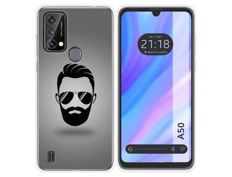 Carcasa para Blackview A50 TUMUNDOSMARTPHONE Dibujos Barba Multicolor
