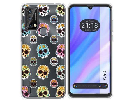 Carcasa para Blackview A50 TUMUNDOSMARTPHONE Dibujos Antigolpes Catrina Multicolor