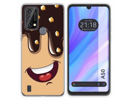 Carcasa para Blackview A50 TUMUNDOSMARTPHONE Dibujos Helado Chocolate Multicolor