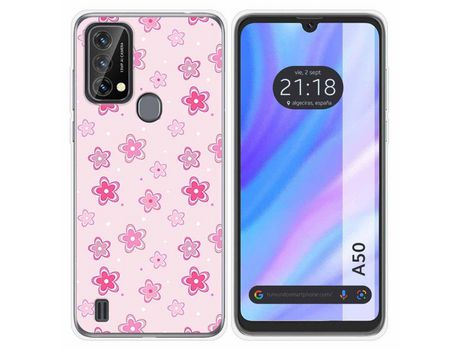 Carcasa para Blackview A50 TUMUNDOSMARTPHONE Dibujos Flores Multicolor