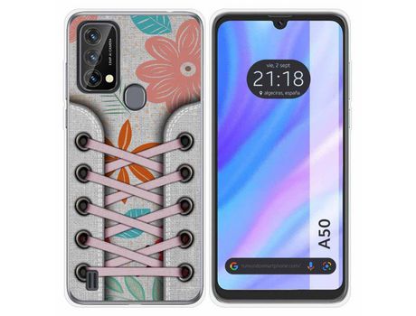 Carcasa para Blackview A50 TUMUNDOSMARTPHONE Dibujos Antigolpes Zapatillas 09 Multicolor