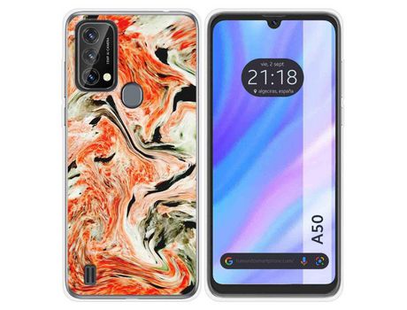 Carcasa para Blackview A50 TUMUNDOSMARTPHONE Dibujos Mármol 12 Multicolor