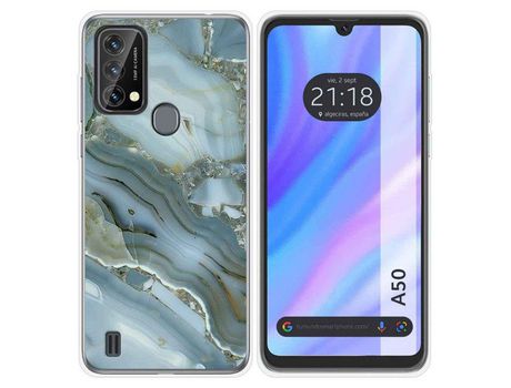 Carcasa para Blackview A50 TUMUNDOSMARTPHONE Dibujos Mármol 09 Multicolor