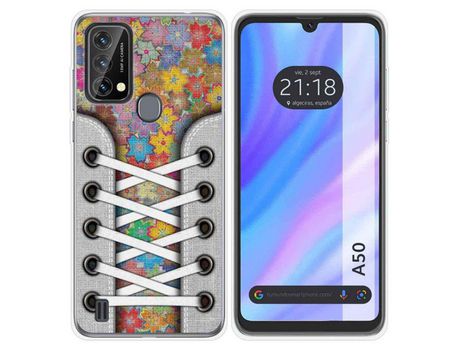 Carcasa para Blackview A50 TUMUNDOSMARTPHONE Dibujos Antigolpes Zapatillas 05 Multicolor